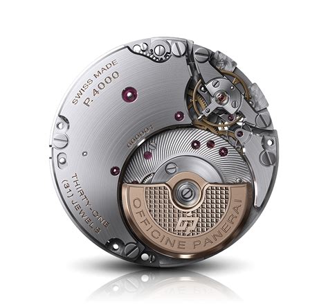 panerai calibre p 4000|Panerai Caliber P.4000 Watch Movement .